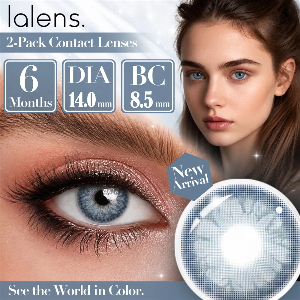 Vibrant Multi-Tone Contact Lenses - Half-Year Wear, 2-Pack