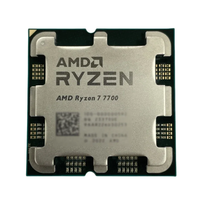 AMD Ryzen 7 7700 R7 7700 CPU 8코어 16스레드 5.3GHz 언락 데스크탑 프로세서 소켓 AM5 게이밍 CPU (패키지 미포함)