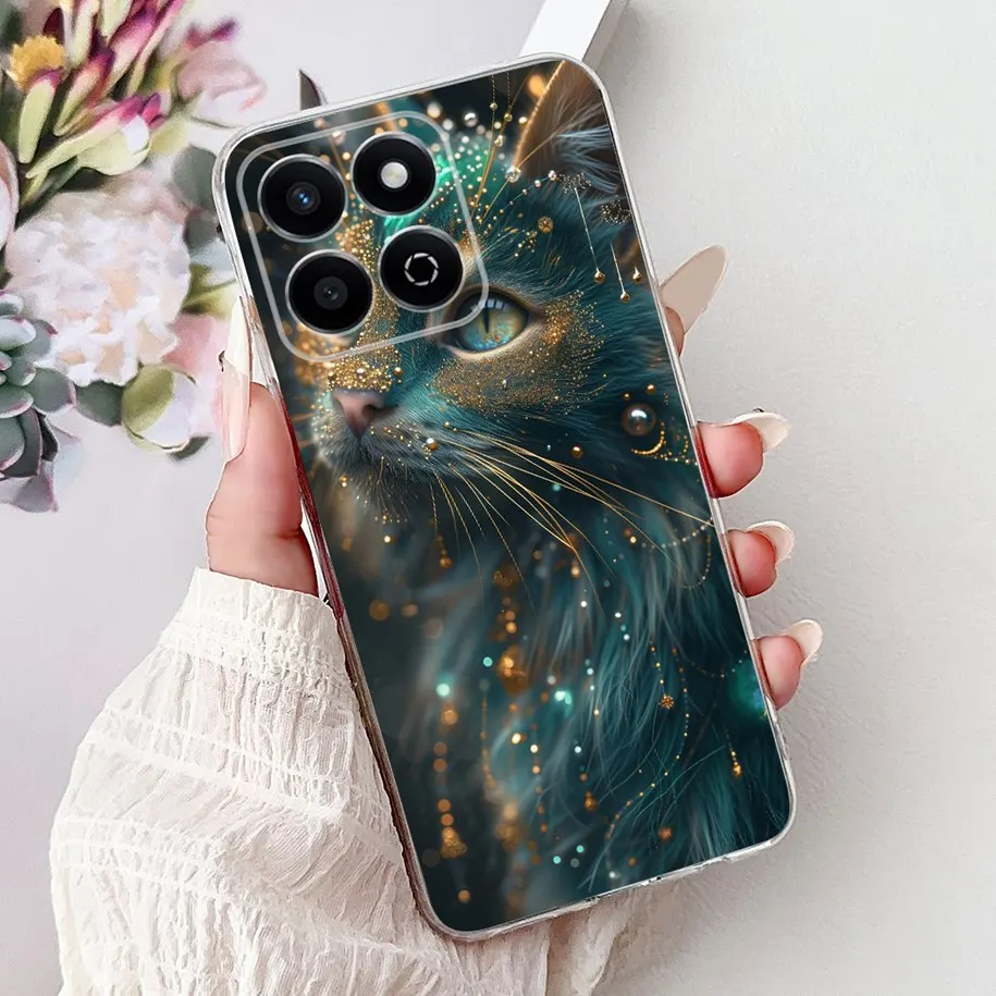 Luxury Marble Painted Soft Clear Silicone Protective Cover