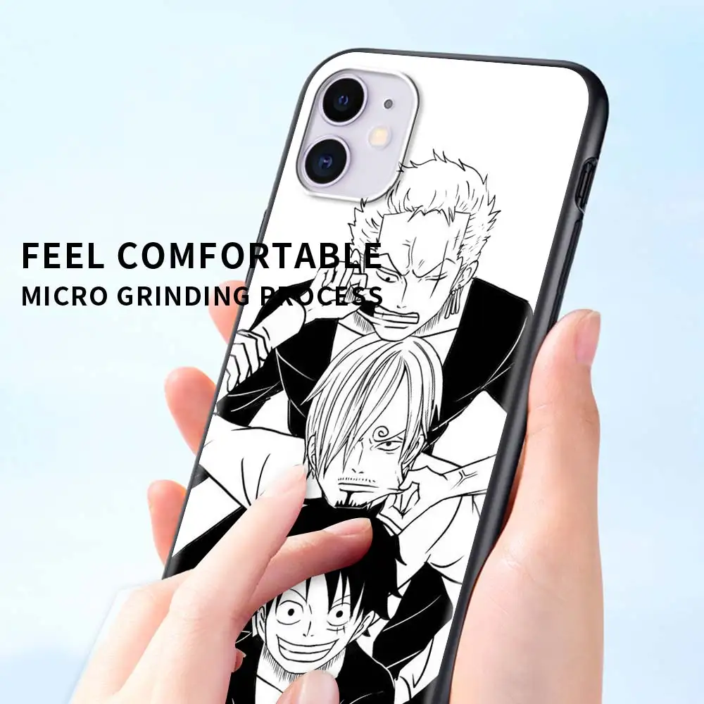 One- Piece Funda Case For Apple iPhone 13 11 12 Pro 7 XR X XS X Max 8 6 6S Plus 5 5S SE 2022 Silicone Phone Coque cool iphone 12 pro max cases