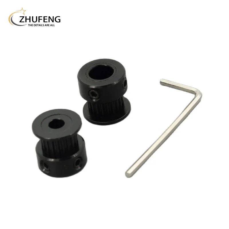 Fixed Pulley Timing Belt Pulley Belt Pulley Timing Pulley GT2 Timing Pulley 20 teeth Bore 3-8mm For 6/9/10mm 2GT Synchronous Belt