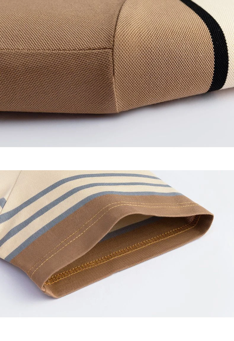 Luxury Embroidery Men's Polo Shirt Summer Thin Breathable 95%Cotton Hip-Hop Harajuku Black Lapel Short-Sleeved Tops Male M-4XL 18 S5a180f4c678743d9a44ee275b316842ae