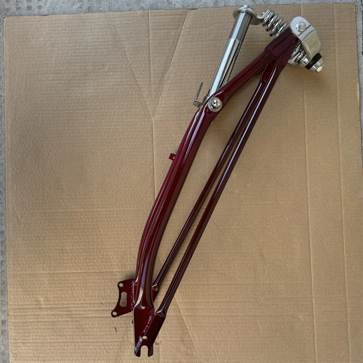 Vintage Bike Springs Disc Brake Fork, Retro Bicycle Forks, Bike