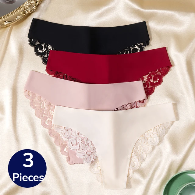 Sexy Lace Underwear for Women Satin Silky Comfort Sexy Ladies