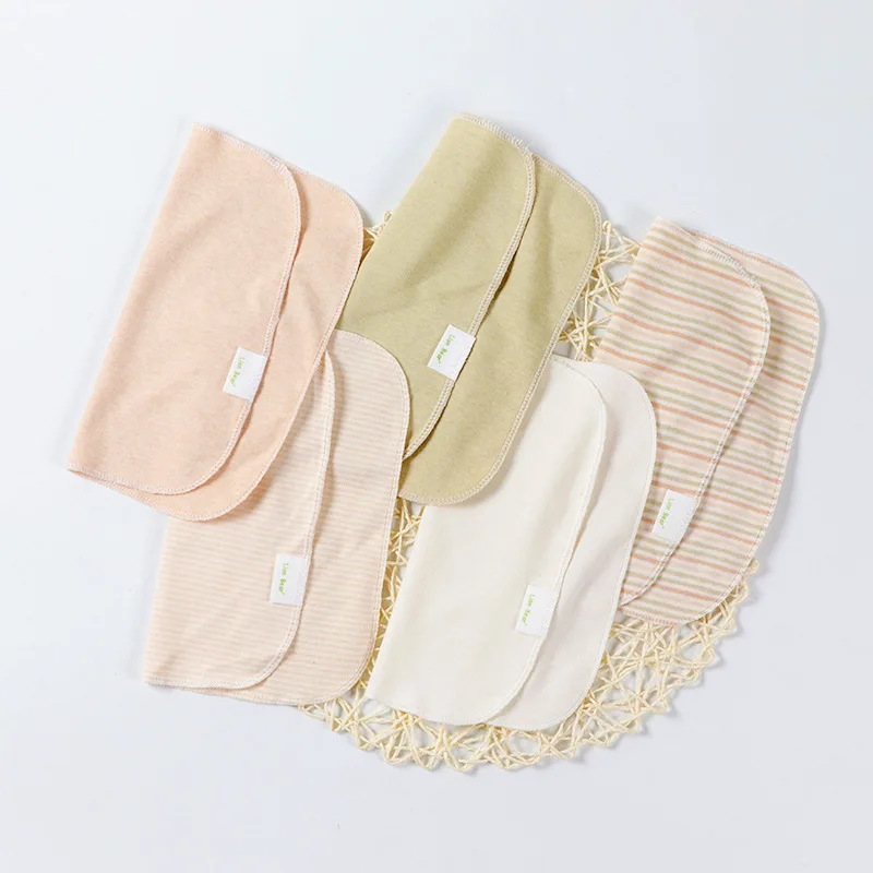 1 set 5 baby unprinted organic colorful cotton small square towel baby face wipe nose wipe handkerchief cotton drool tow Cotton Towel Baby Towel Square Towel