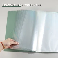 A4 Side-Loading Document Folder Multi-Layer Transparent  Organizer Paper Holder Sheet Music Binder with Dividers 20/30/40/60Page 3