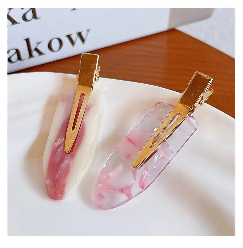 Clip per capelli senza segno donna mollette becco acetato styling_voghion.com