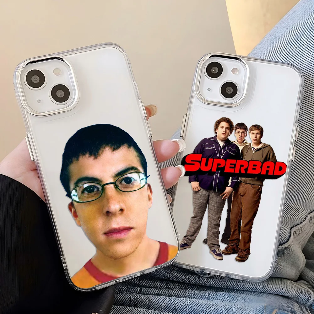 Mclovin Movie Superbad Transparent Silicone Phone Case