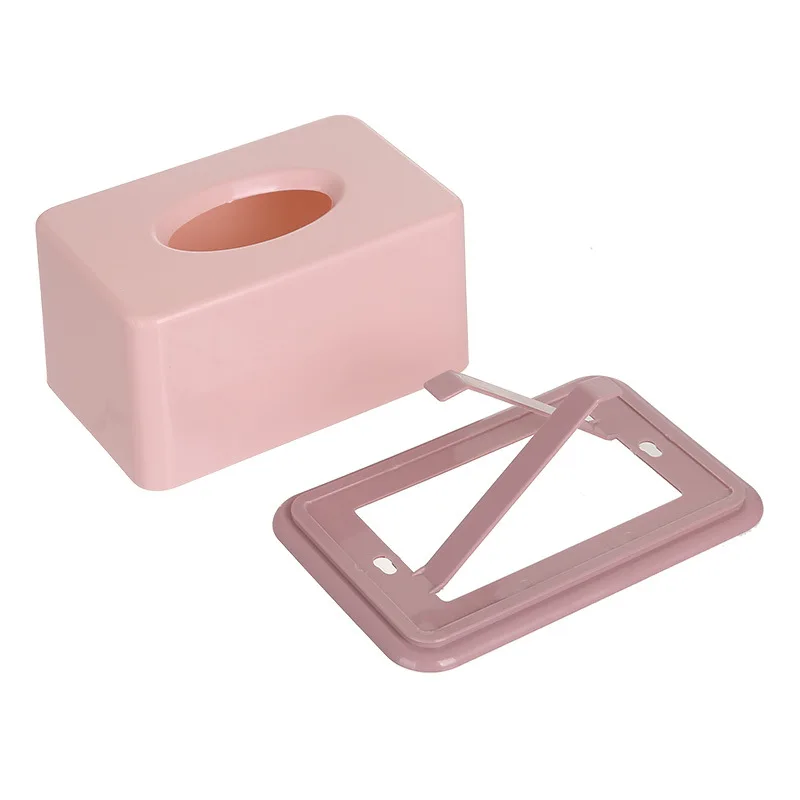 Creative home coffee table living room napkin plastic storage elevated drawer box 5