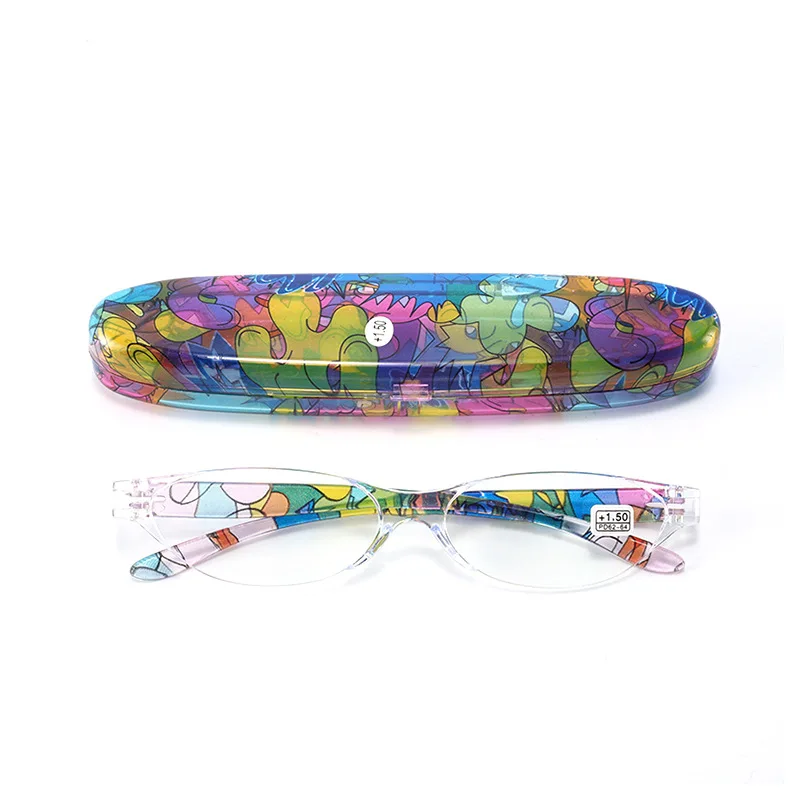 

+1.0~+4.0 Anti Blue Light Reading Glasses Female Fashion Farsightedness Full Frame Plastic Eyeglasses Woman Presbyopia Glasses