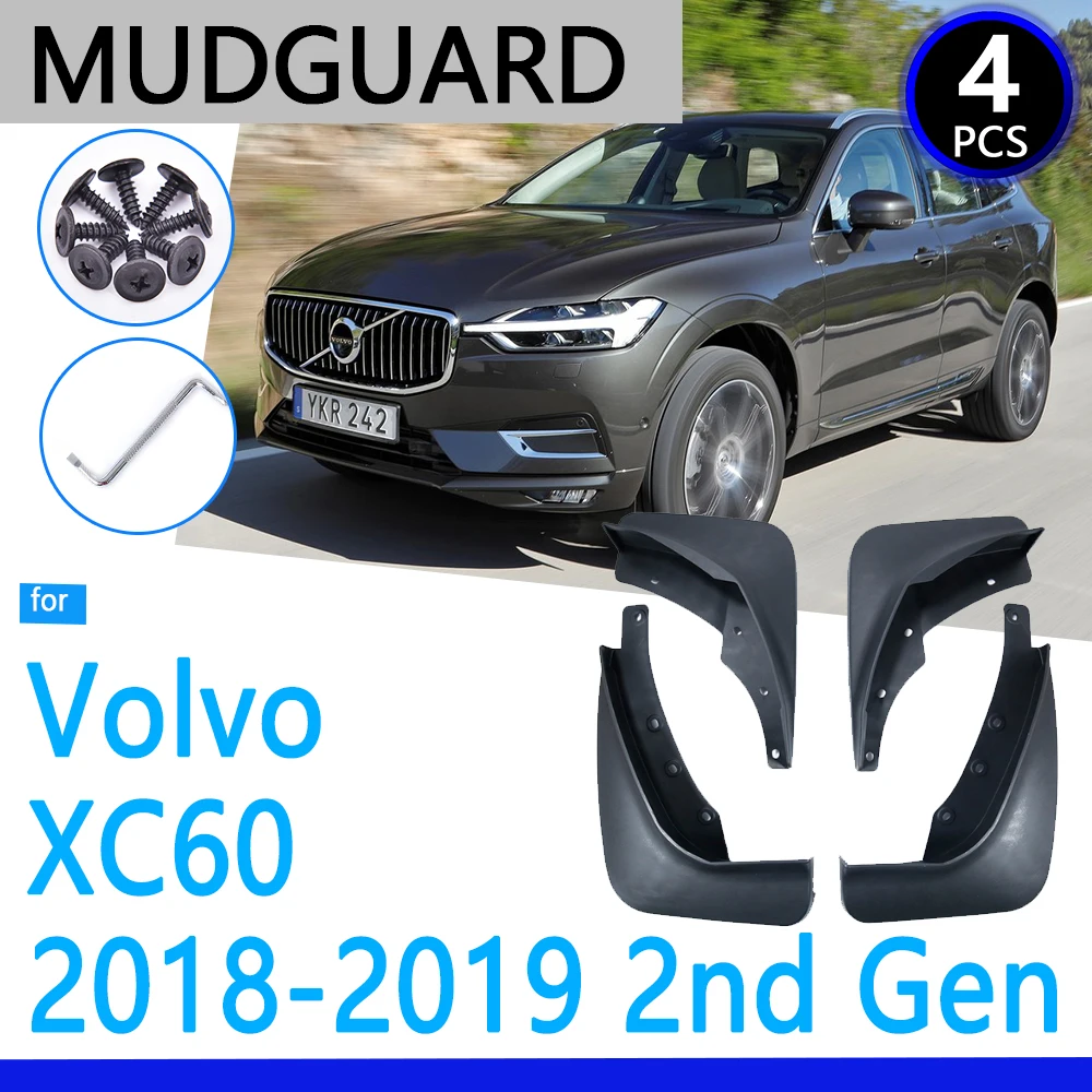 

Mudguards fit for Volvo XC60 2018~2019 Car Accessories Mudflap Fender Auto Replacement Parts
