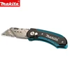 Makita E-10908 Utility Knife Quick Change Folding Manual Retractable Safe Portable Hand Tools Folding Knife With 10 Blades 3