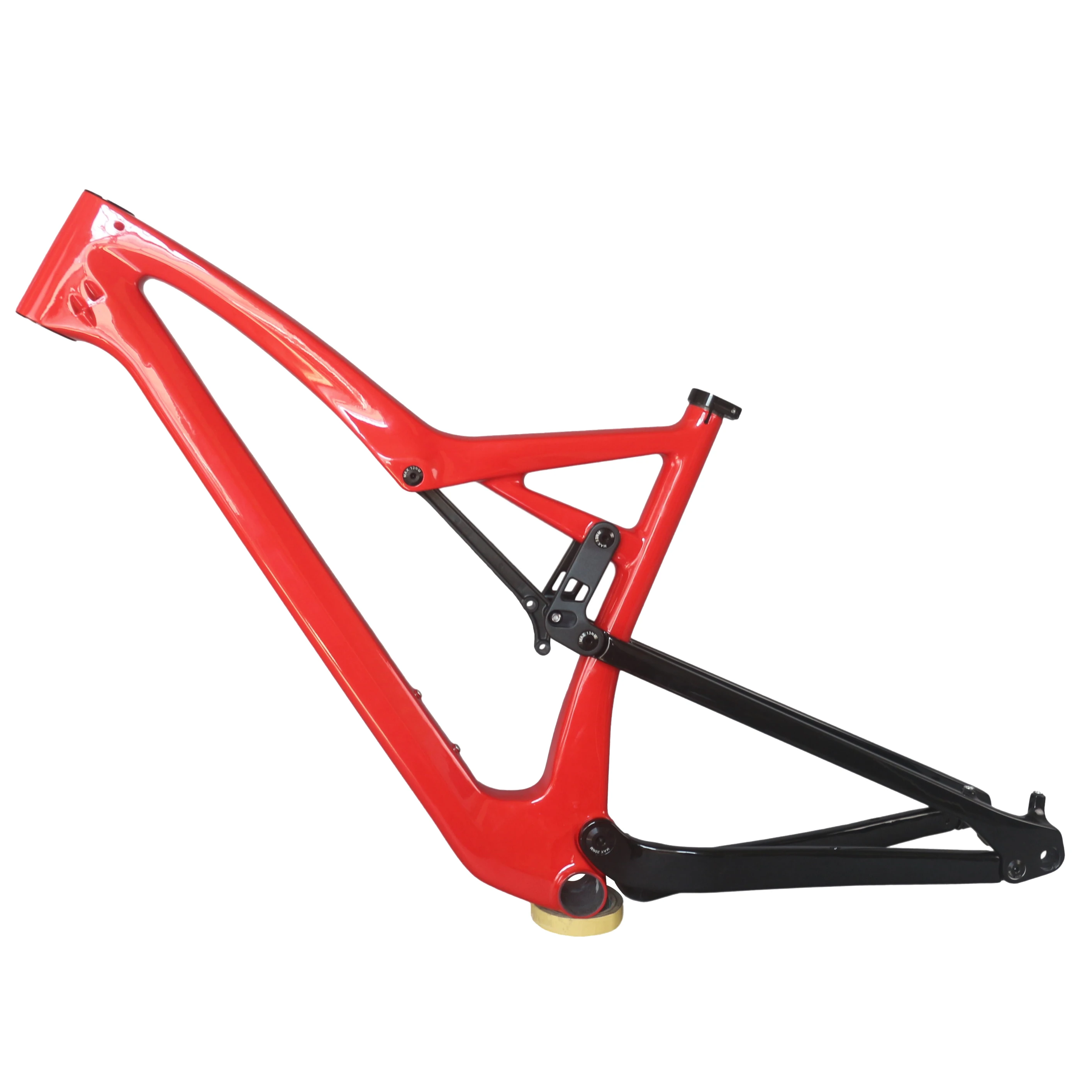 

Custom Paint Toray Carbon Fiber T800 BB92 27.5er Boost and 29er 160mm Disc Brake Post Mount AM Frame FM10