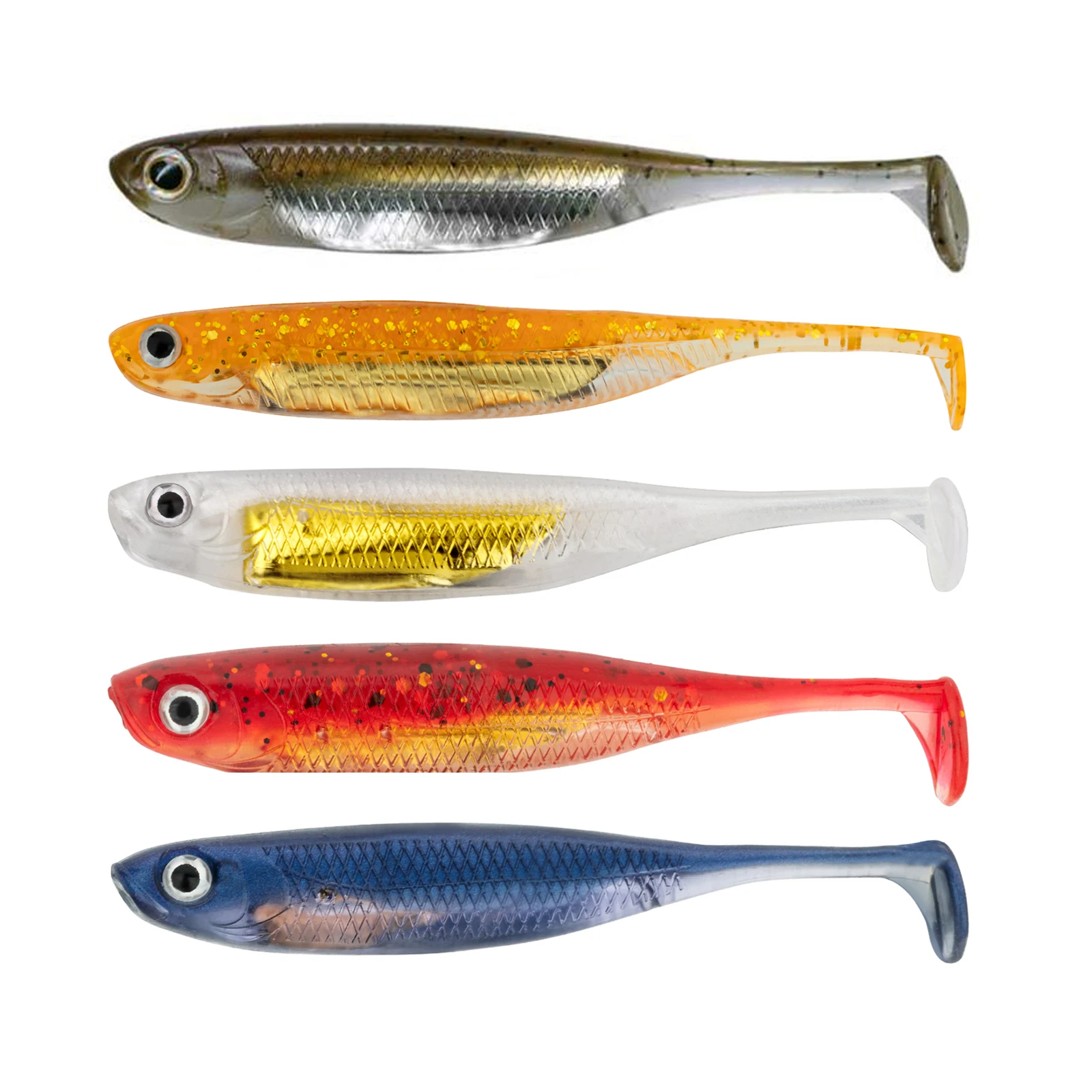 Fishing Lures Tail Soft Bait Silicone Worms