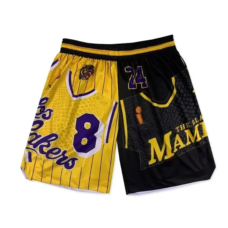 Summer Hot Special Retro Commemorative Leisure Sports Basketball Shorts Comfortable Loose Breathable Sweat Absorption