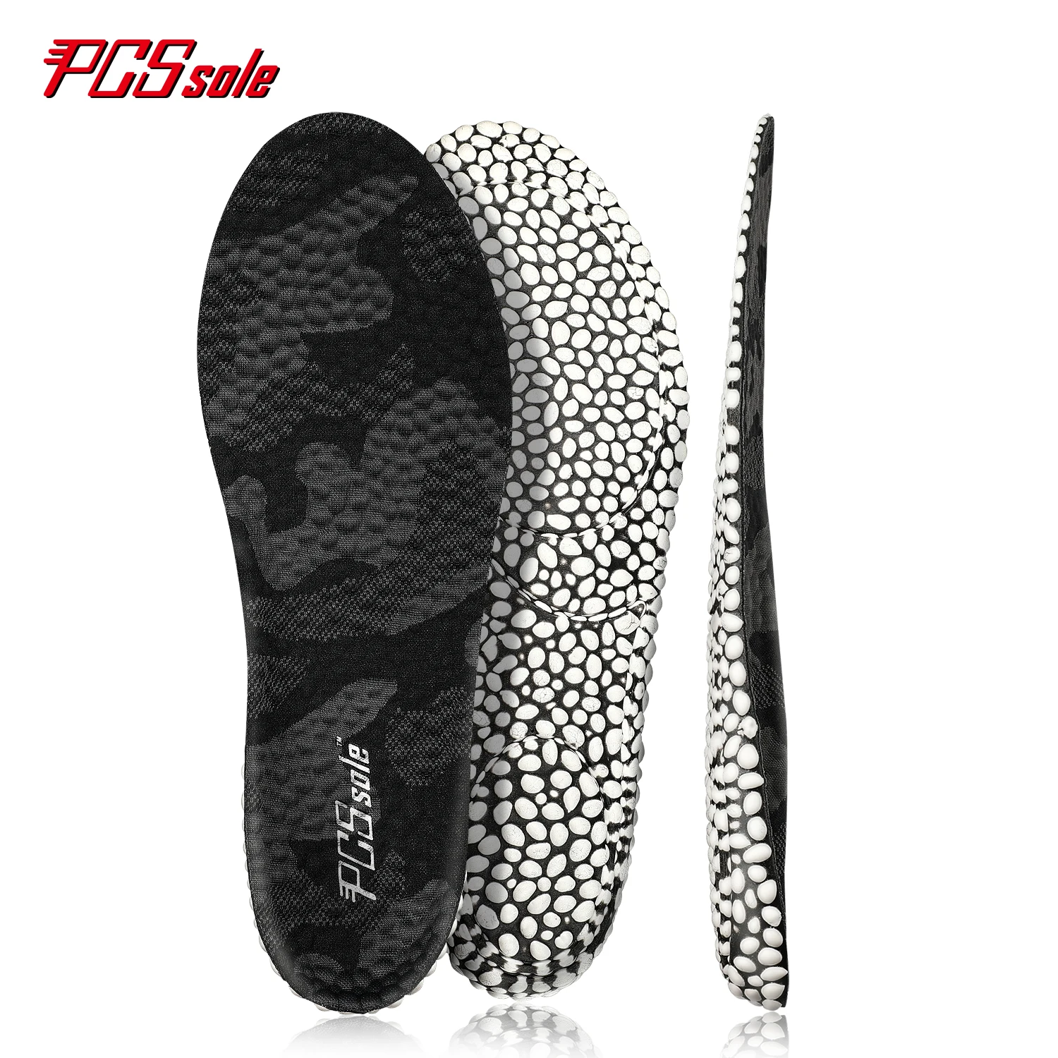 

PCSsole Insoles for Shoe Sole Shock Absorption Deodorant Breathable Cushion Running Insoles for Feet Man Women Orthopedic Insole