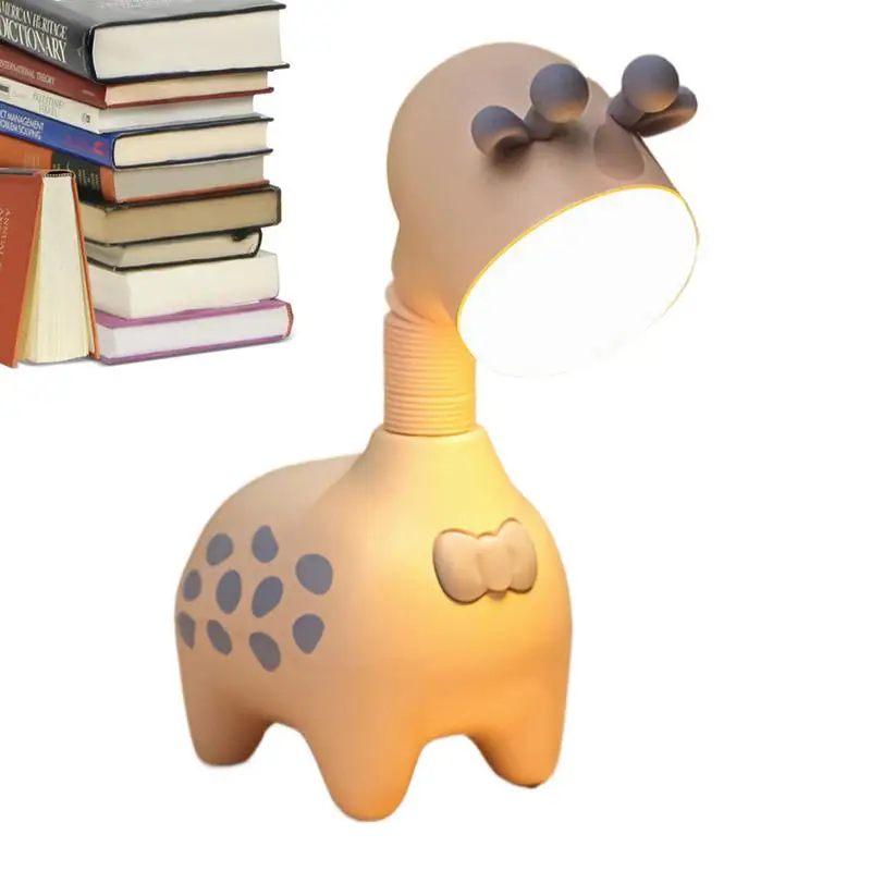 

Cartoon Kid Lamp Child Bedroom Lighting Novelty Animal Cartoon Giraffe LED Children Bedside Light Nursery Lamp