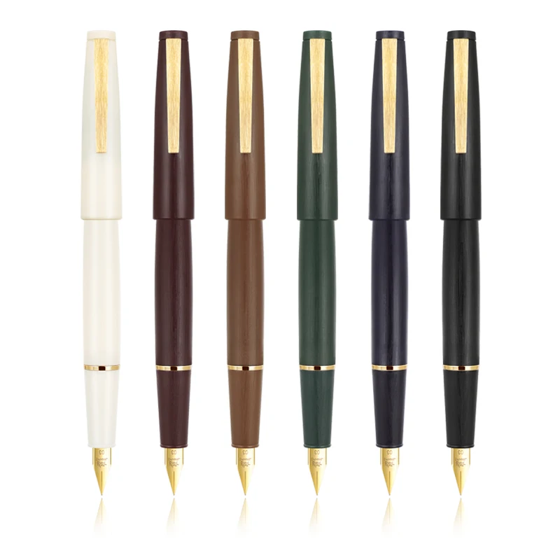 New Jinhao 80 Fountain Pen Fiber Ink Pen 0.3mm Nib Converter Filler Kawaii Pen Business Office School Supplies Pens New