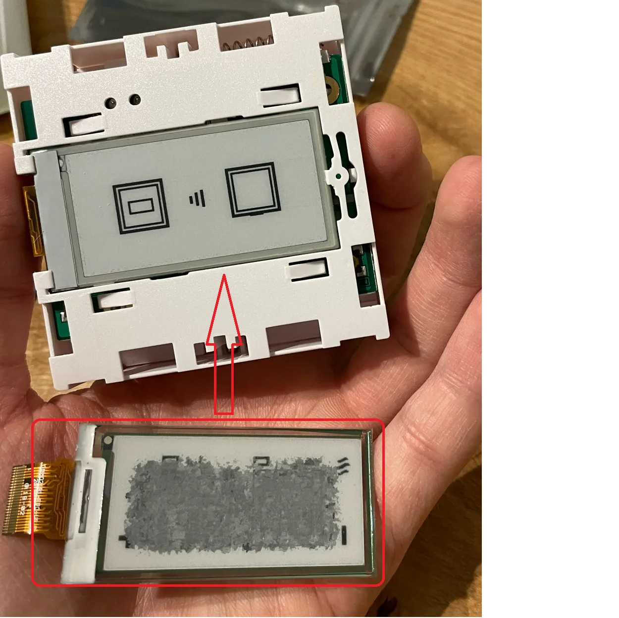 Display Lcd para Termostato Netatmo Inteligente Versão v2 Nth01 N3a-thm02 Tela de Reparo Oph021b1 - Imagem 4