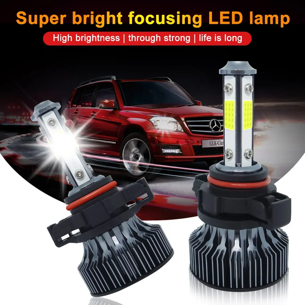 

5202 LED Car Automotive Headlight LED Bulbs H1 H7 H11 9005 9006 H4 H13 9007 5202 9012 H3 Head Lamp Canbus Load Resistor 6000K