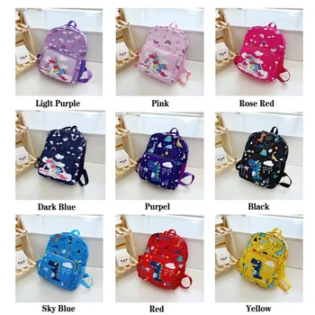2025 Cartoon Children SchoolBag Cute Dinosaur Unicorn Backpack for Boys Girls Kids School Bags Kindergarten Preschool Baby Bag 1