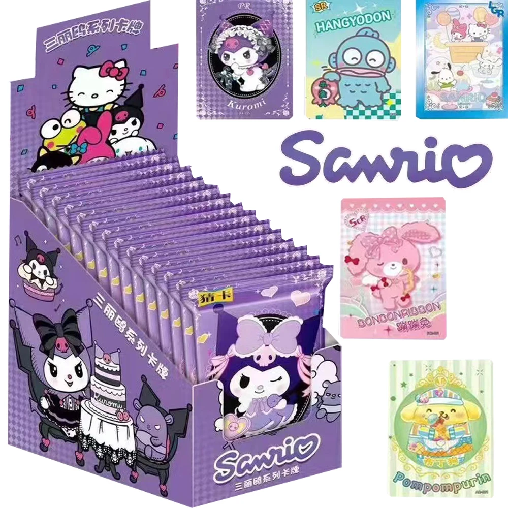 

Оригинальный аниме Sanrio для мальчиков и девочек, милые Мультяшные персонажи Kuromi Hello Kitty Melody Kids Doujin, игрушки и хобби, подарки