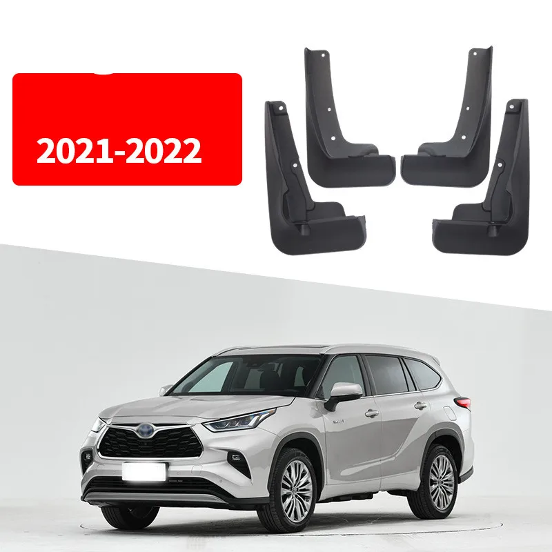 

Tyre Mud flaps For Toyota Highlander/Kluger (AU) 2020 2021 2022 Mudguards splash Guards Fenders Mudguard Mudflaps Accessories