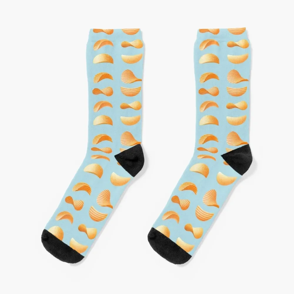 

Potato Chips Socks sport cool Hiking boots Christmas Socks Man Women's