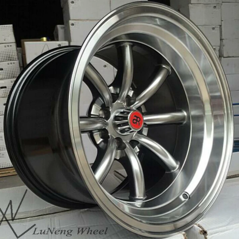 

Suitable for Jetta AE86 Pusan Swift Blue Bird Negative Explosive Turtle Throwing Edge Car Bell 131415/16/17 inch Wheel Hub