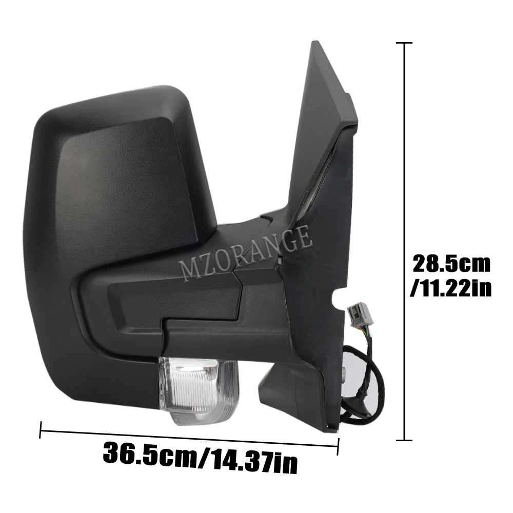 Specchietto Retrovisore Lato Passeggero Per Ford Windstar 1995-2003, Convesso, Non Riscaldato - 2
