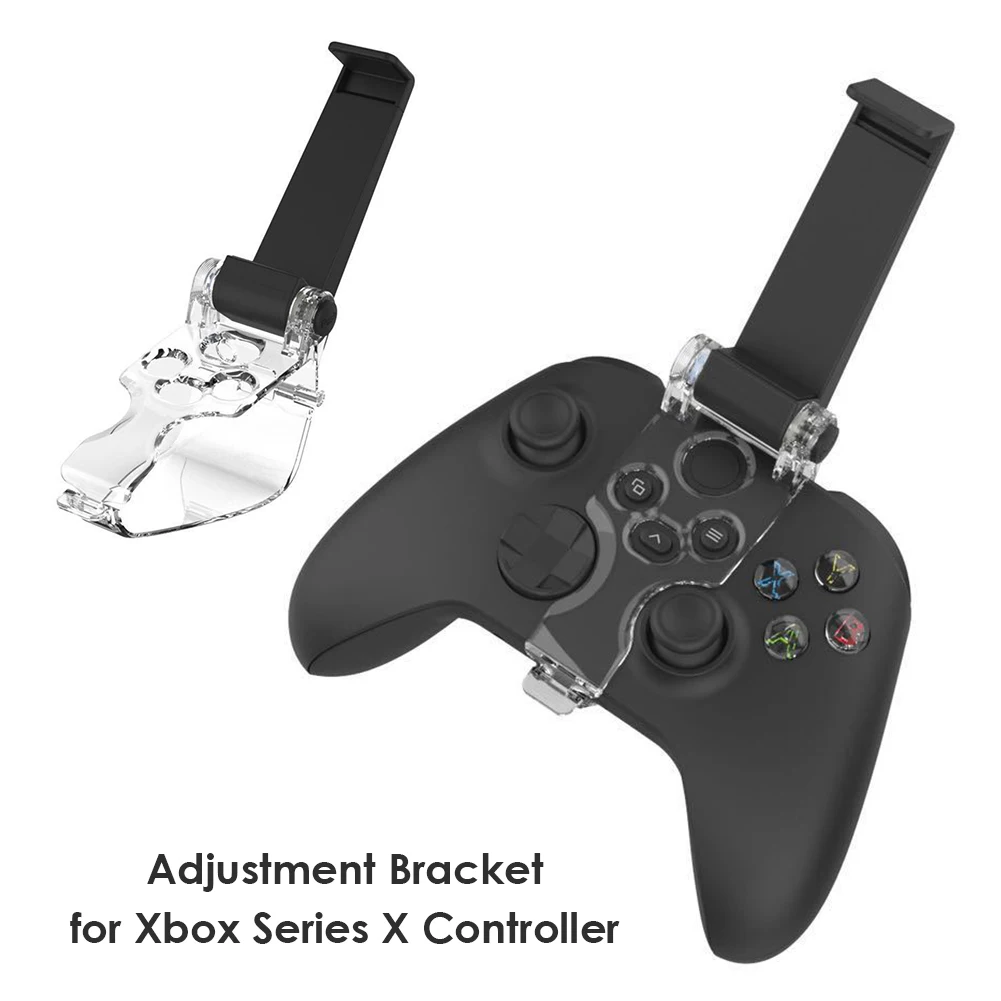 Wireless Controller Phone Holder For Xbox Series S X Controller Foldable Support Clamp Clip Stand Adjustable Bracket for Xbox