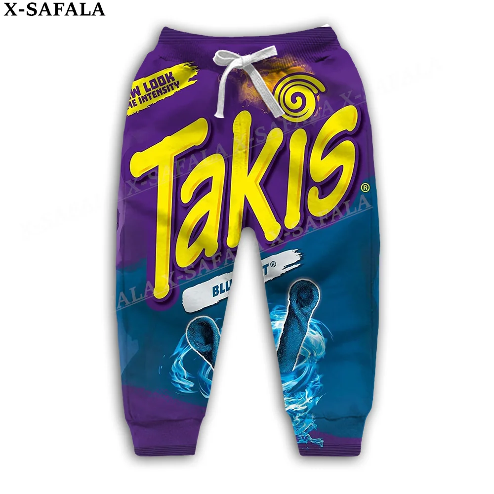 Novità Fiches Divertenti Takis Food Pantaloni Con Stampa 3D Pantaloni Sportivi Per Bambini Pantaloni Lunghi Con Coulisse Pantaloni Sportivi Primavera 