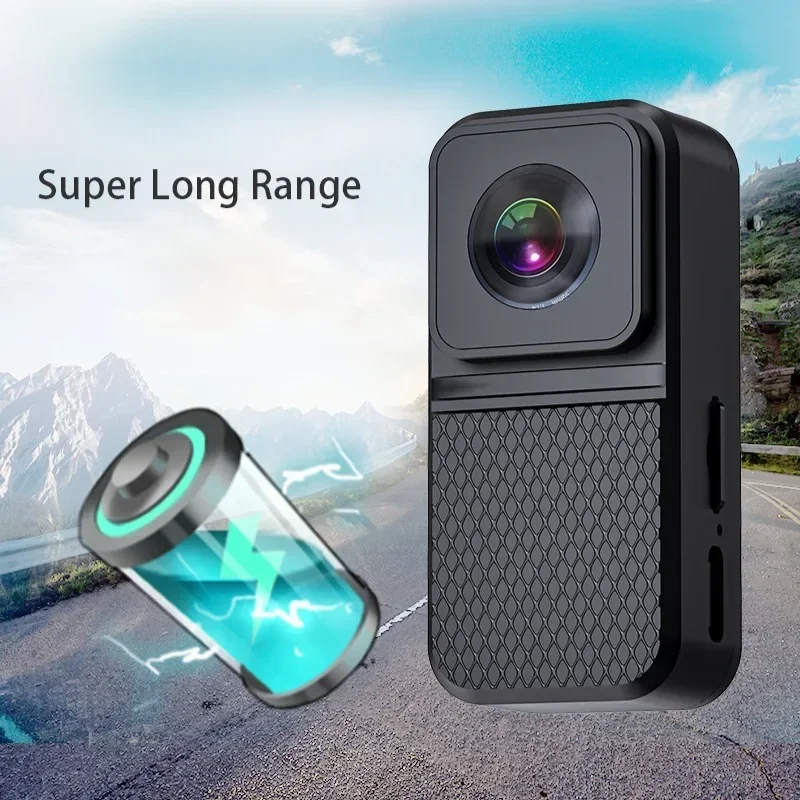 Pocket Action Camera with Long Battery Life Video Camera Sport Action Cam Bicycle Helmet Motorcycles