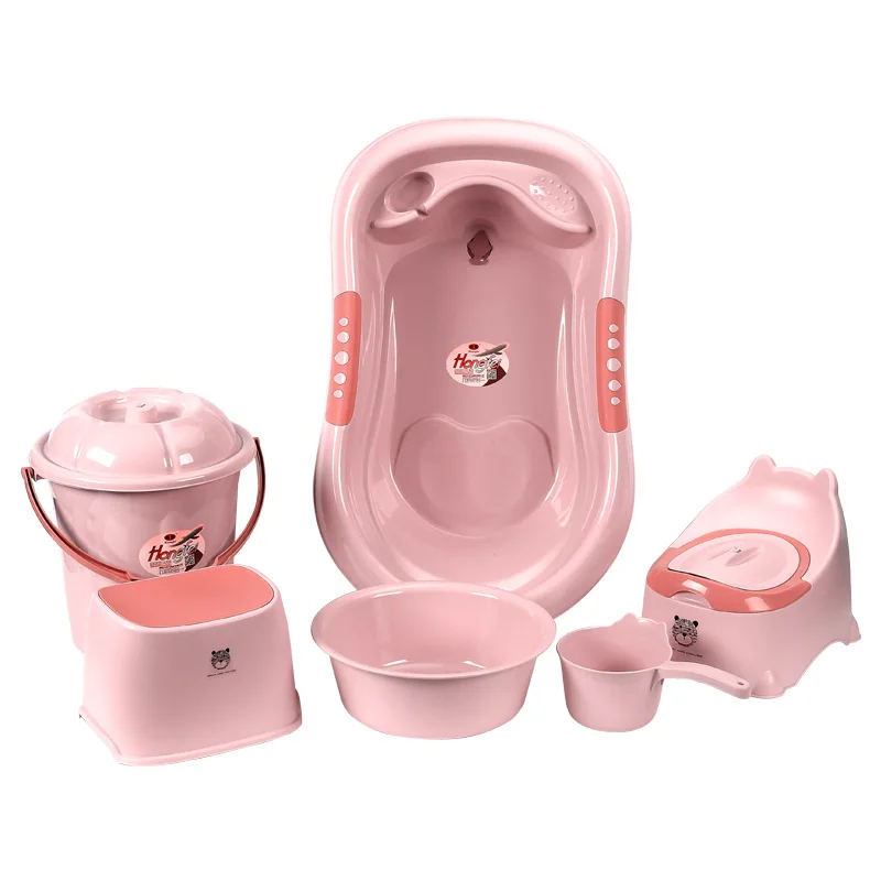 Large children bath tub thickened baby bath tub Children