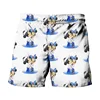 2024 Summer Harajuku New Disney Brand Cute Mickey And Minnie Anime Print Men's Swimwear Beach Shorts Fashion Casual Kids Shorts 2