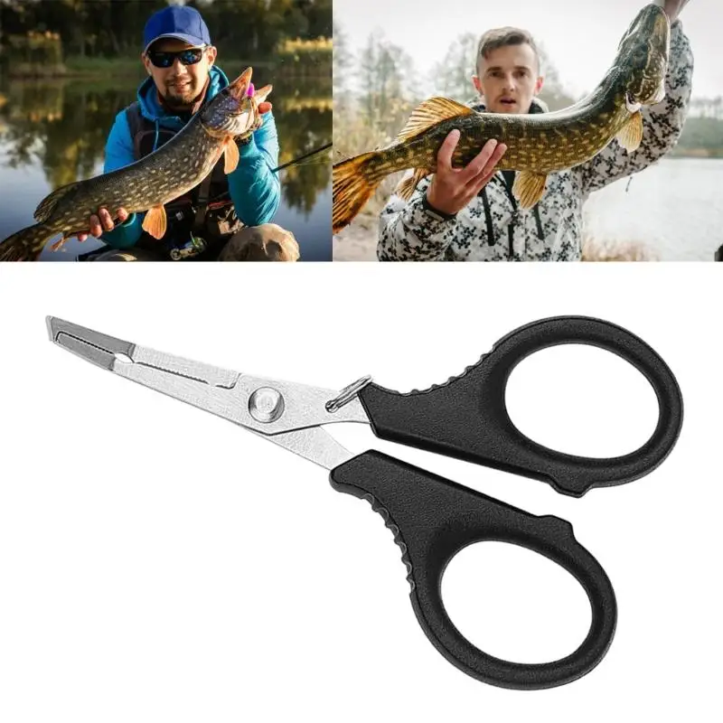 

Multifunctional Fishing Plier PE Line Cutter With Hooked Tip Hook Remover GXMF