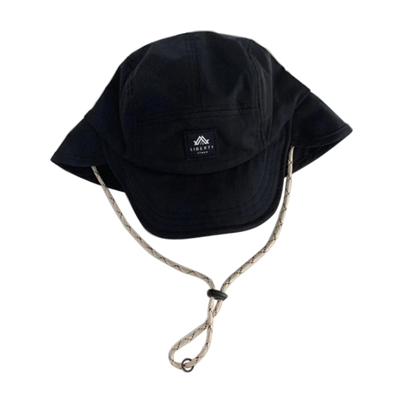

Sun Protections Hat with Neck Covering Designing Breathable Camping Hiking Cap