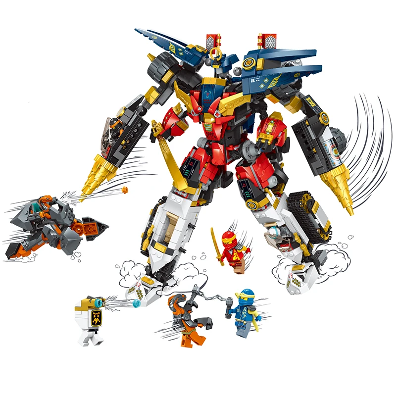 Lego Ninja Mechs Robots Lego Ninja Mecha Robot Robot Ninja Blocks