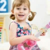 Ukulele for Beginners 12.5 Inch Cute Ukulele for party favor, Educational Musical Instrument Toy for Kid Adults and Students 4