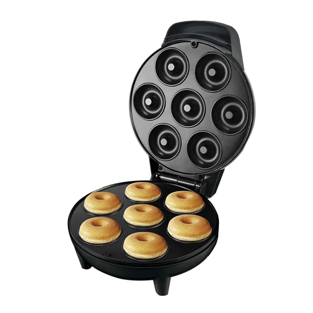 

High Quality Home Use 110V 220V Automatic Non-stick Snacks Desserts Doughnut Maker Electric Mini Round Donut Maker Machine