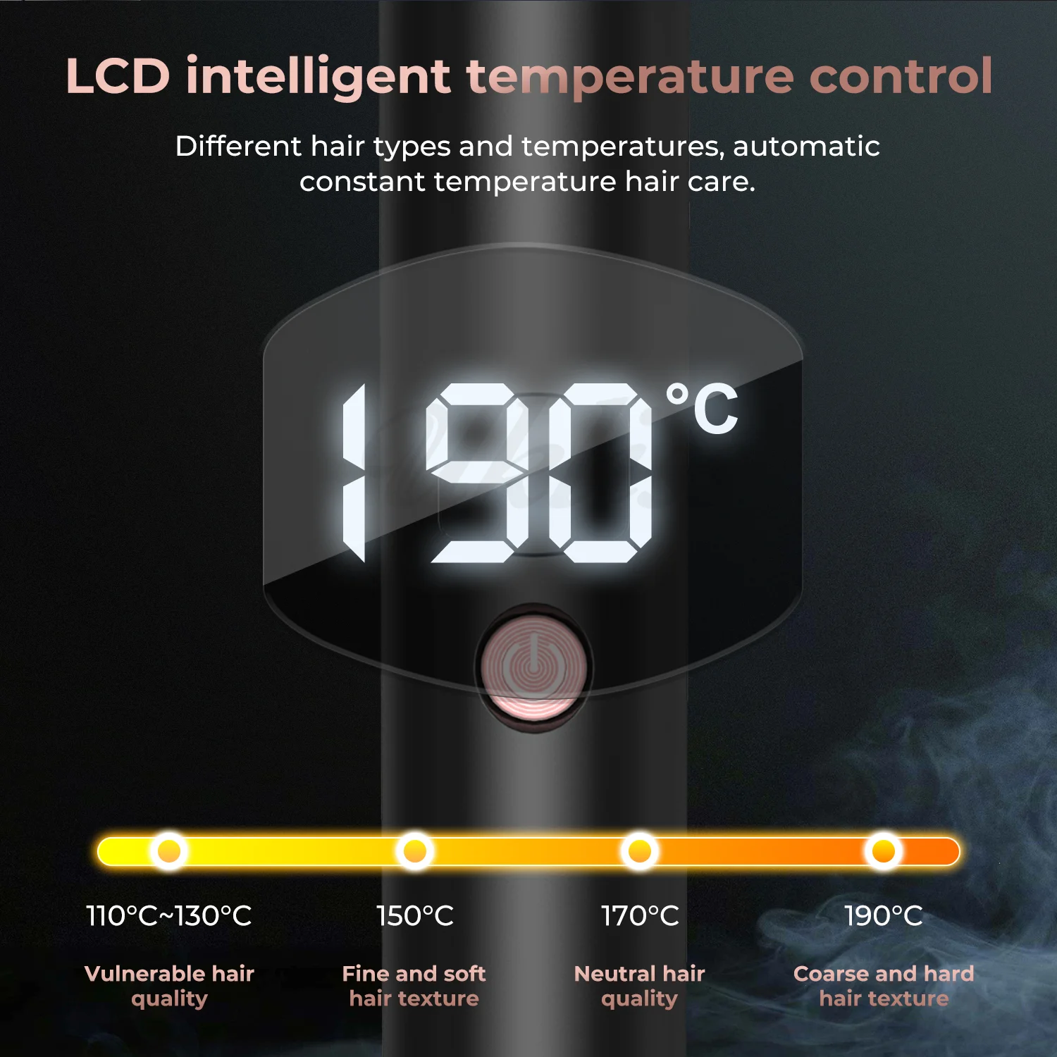 مجموعة فرش حرارية قابلة للتبديل ، عصا تجعيد ، مشط...