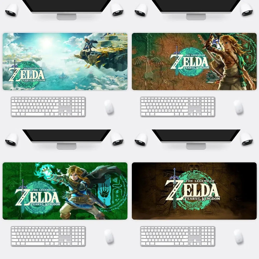Gioco T-Tears Of Z-Zelda The K-Kingdom 2 Mousepad Office Large Small Mouse Pc Computer Game Keyboard Tappetino Antiscivolo In Gomma Per Mouse