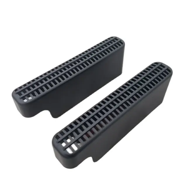 ABS Black Trim Protective Sticker Cover The Air Conditioner Vents Under