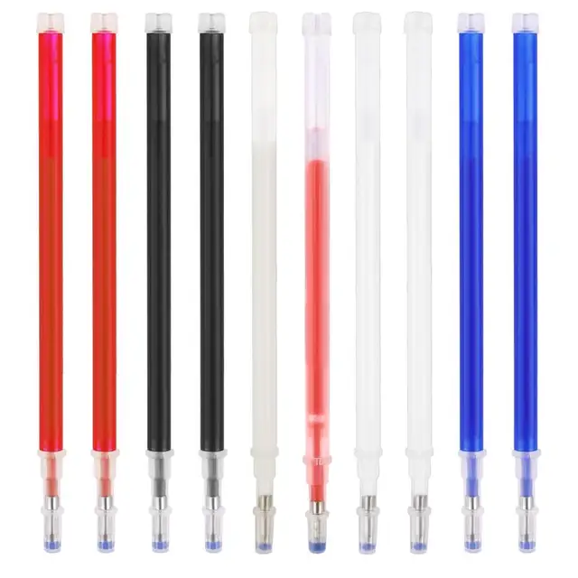 10/21Pcs Heat Erasable Magic Marker Pen Temperature Disappearing Fabric