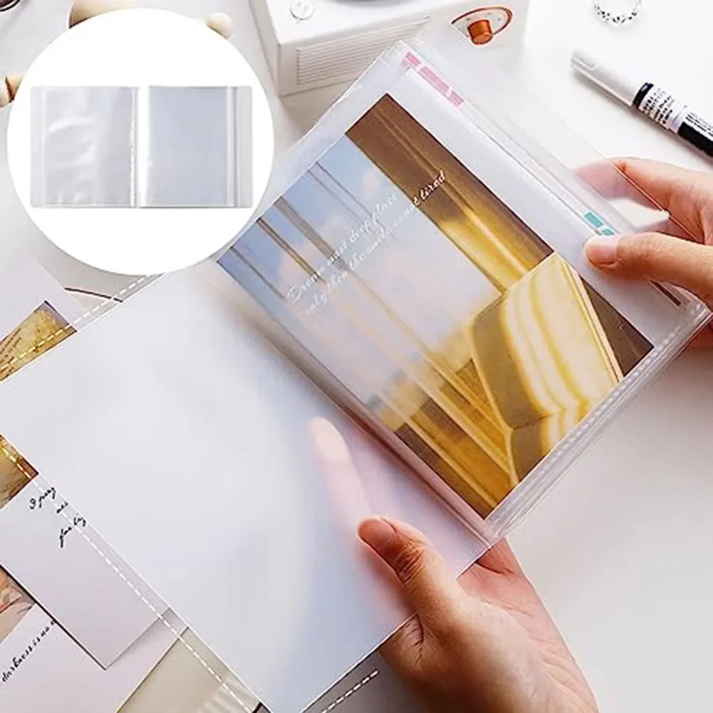 A6 Information Booklet Photo Album 40 Pockets