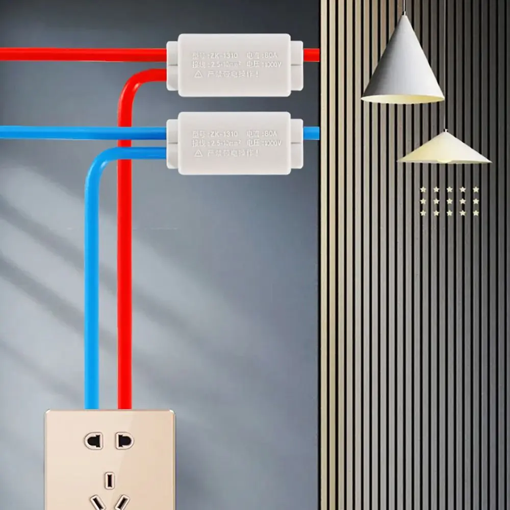 New High Power High Power Splitter No Disconnection T-type Quick Terminal Block Wiring Connector Electrical