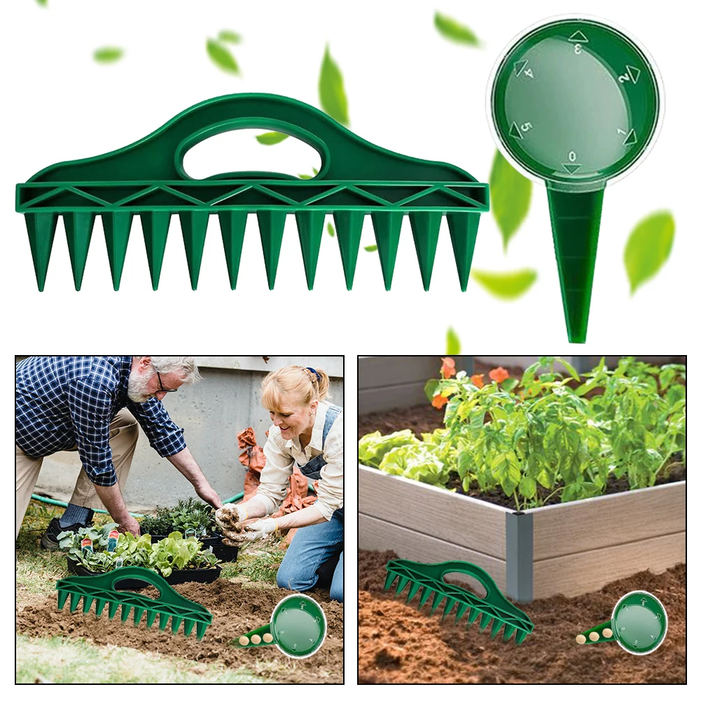 Plastic Garden Hand Seed Planter Tool