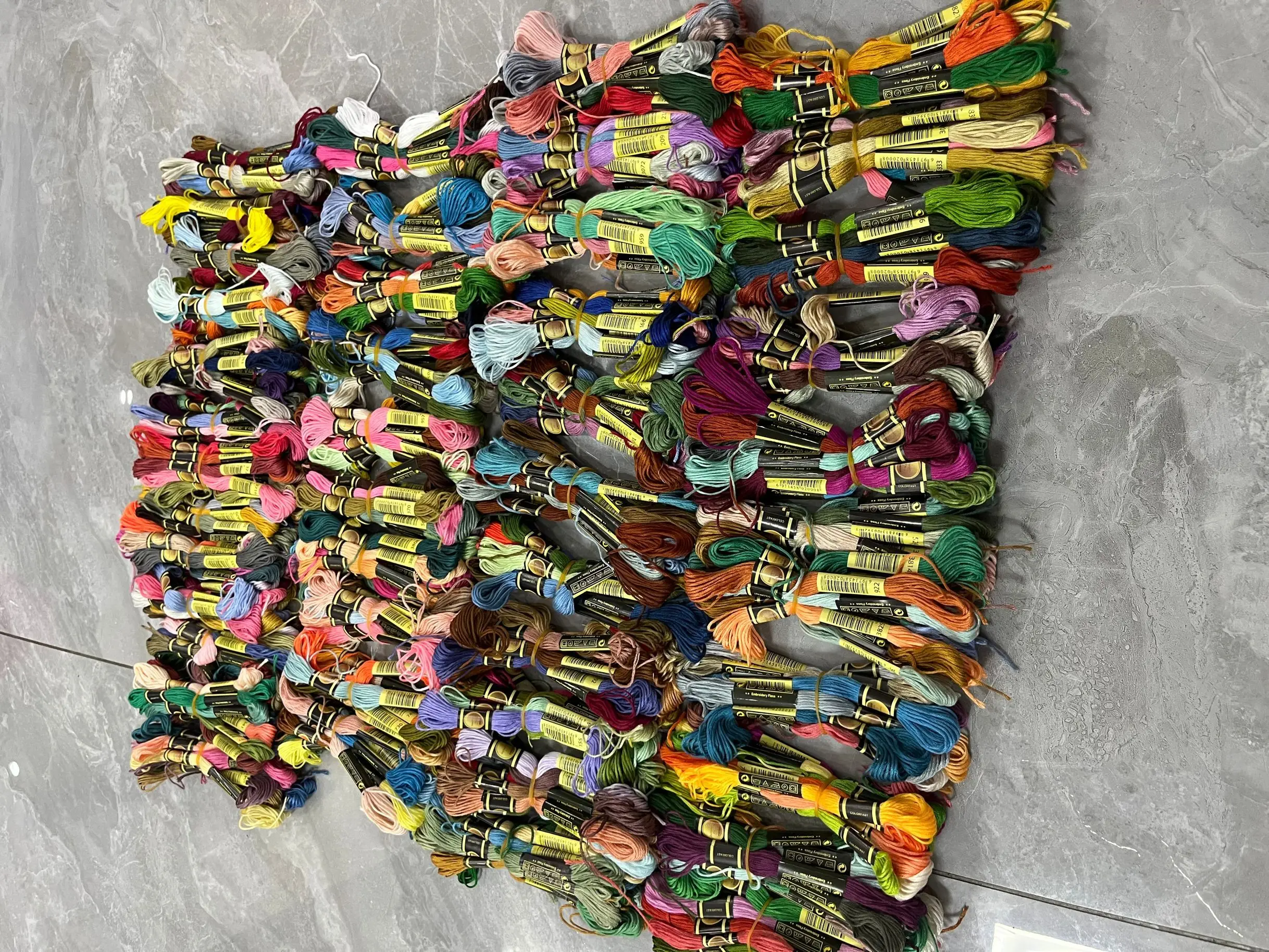 Cross stitch threads 10 pieces Customer choose styles threads colors 11 embroidery thread cross stitch kit