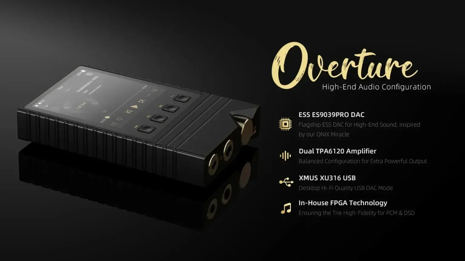 ONIX XM5 デジタルオーディオプレーヤー ONIX Overture XM5 レビュー | 重厚で落ち着いたサウンドを
