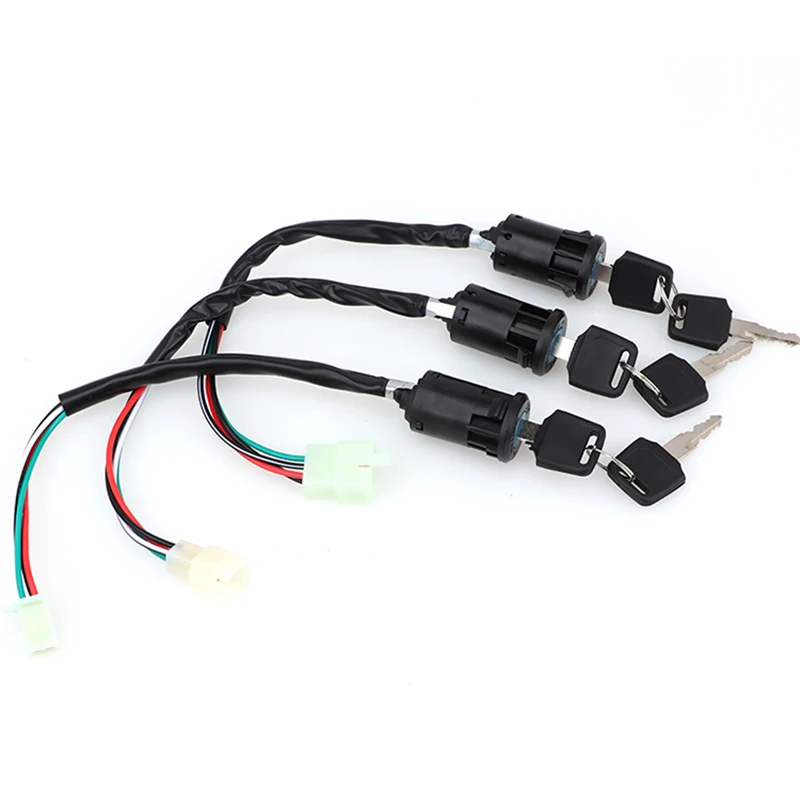 4 Pin Wire Ignition Key Switch Universal for 50cc 70cc 90cc 110cc 125cc ATV Kart Quad Bike TAOTAO Sunl Roketa Kazuma motorcycle ignition switch,motorcycle switch